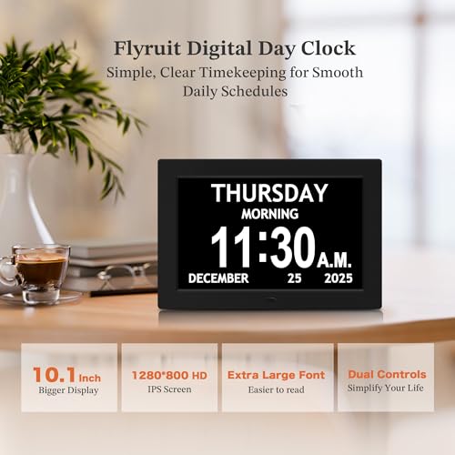 7'' Dementia Clocks for Seniors