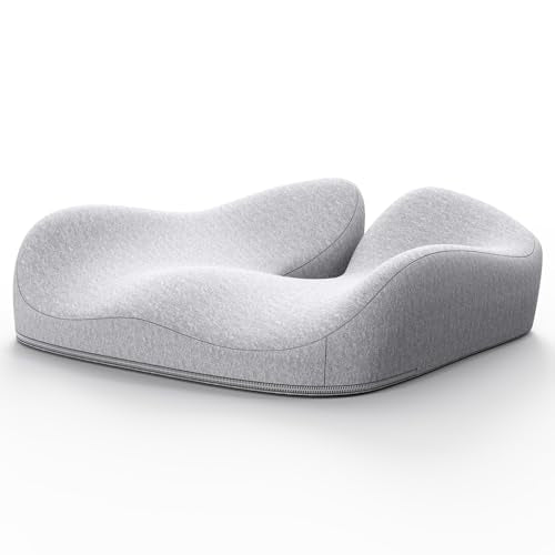 X Large Memory Seat Cushion for Office Chair Ergonomic Cushions Pad PillowFT1