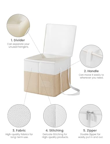 Rigid Clothes Hanger Organizer Bag with Dust