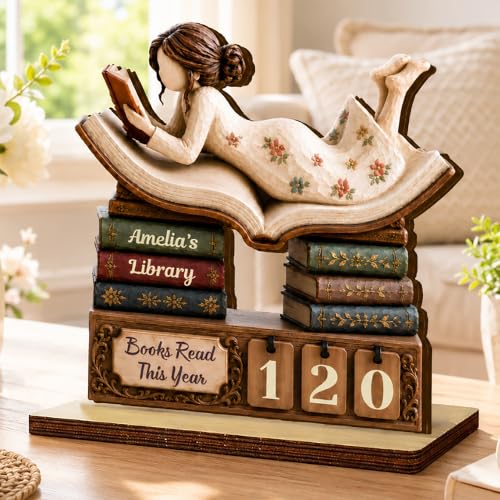 Personalized Books Read This Year Counter