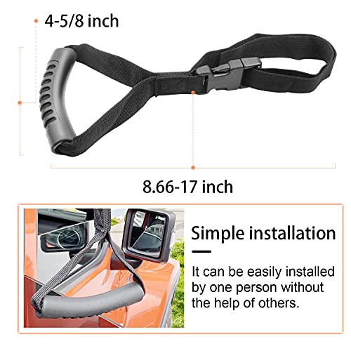 Auto Cane Handle & Adjustable Standing Safety Handle Suitable for Elderly and Assistance