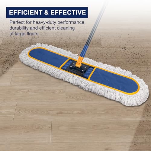 24" Commercial Dust Mop for Floor Cleaning