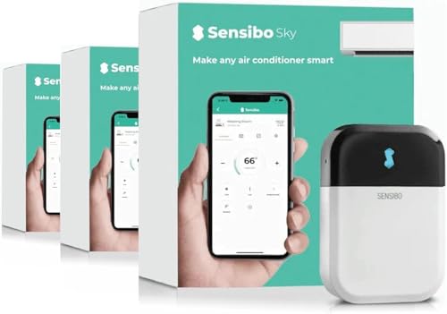 Sky Smart Wireless Air Conditioner Controller. Quick & Easy DIY Installation. Maintains Comfort with Energy Efficient. Automatic Wifi Thermostat Control App. Google