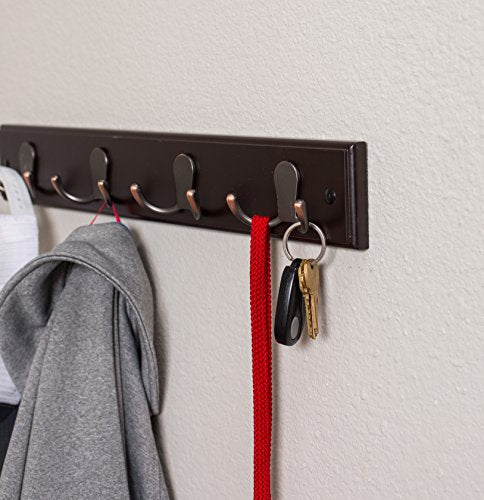 Dual Hook Coat Rack