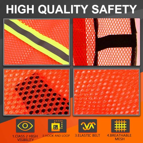 High Visibility Vest Reflective Safety Vest