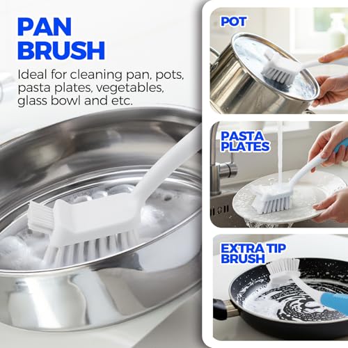 Dish Brush Bottle Brush Set