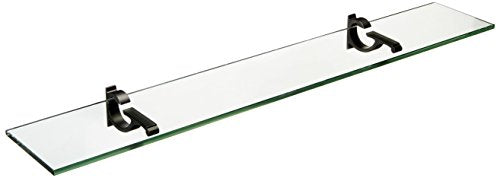 10" X 27" Monarch Floating Glass Shelves