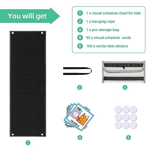 Daily Schedule Pocket Chart with Cards