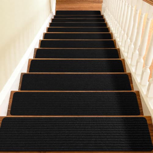 Non Slip Stair Treads for Wooden Steps Indoor