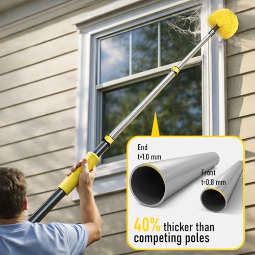 20 30 Foot High Reach Duster for Cleaning Kit with Extra
