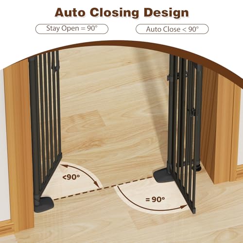 75″ Extra Tall Cat Gate for Doorway