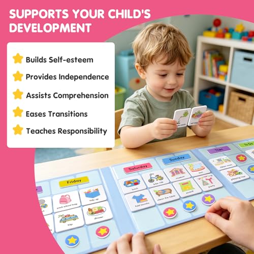 Large Visual Schedule Pocket Chart