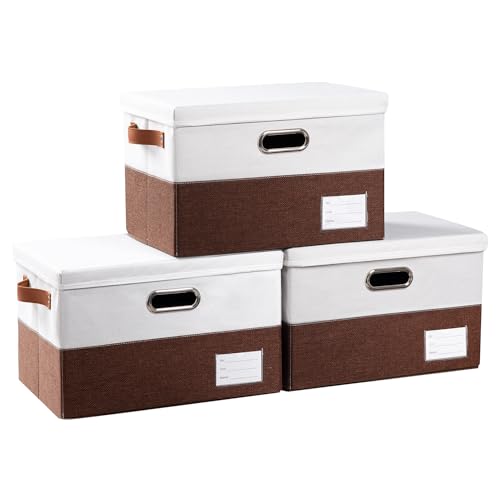 Storage Bins with Lids [3