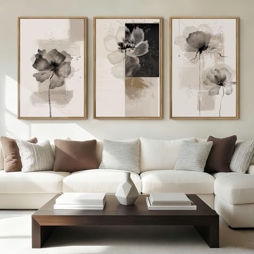 Framed Canvas Prints Wall Art Set