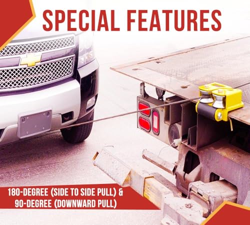 Quick Installation Side Puller Recovery Tool for Vehicle Towing & Angled Winching