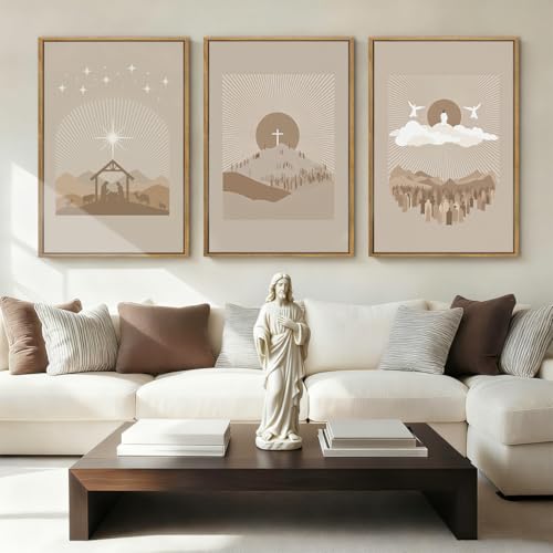 Framed Canvas Prints Wall Art Set