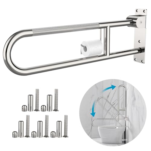 Folding Bathroom Toilet Safety Rails