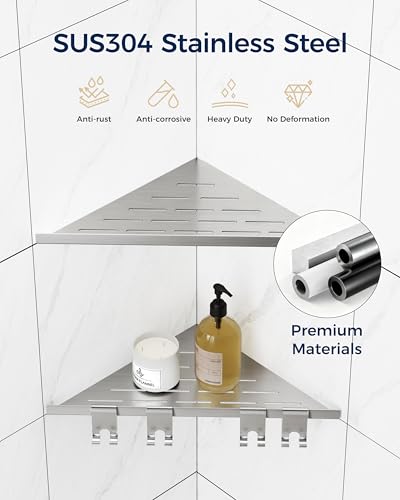 Corner Shower Shelf 10''