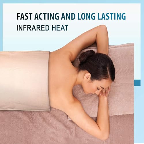 Professional Grade Heating Pad with Automatic Moist Heat by ThermoRelief