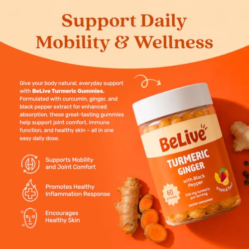 Turmeric and Ginger Gummies