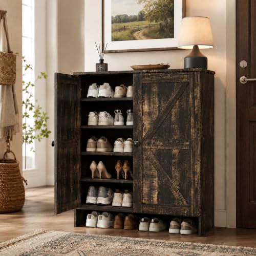 Shoe Cabinet with Doors