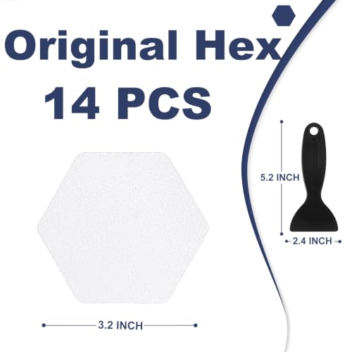 Anti Slip Shower Stickers with Scraper