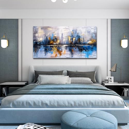 Canvas Wall Art Painting For Living Room Wall Decor White Flowers Picture Wall Decoration Artwork For Dining Room Bedroom Bathroom Kitchen Room Wall Print Painting For Home Decor 20x40 In