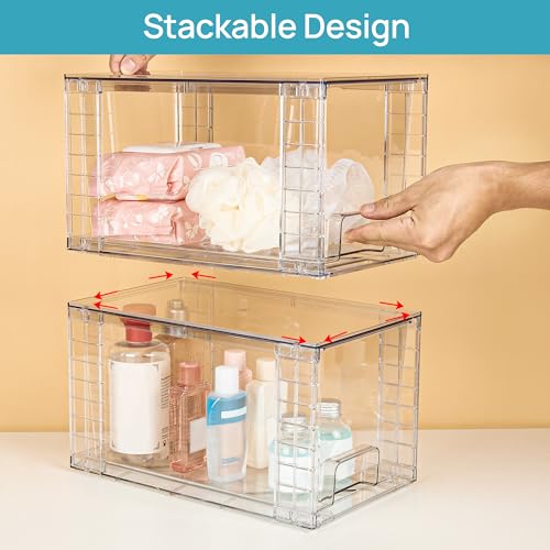 Large Stackable Storage Drawers
