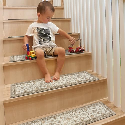 Stair Treads Non Slip Retro