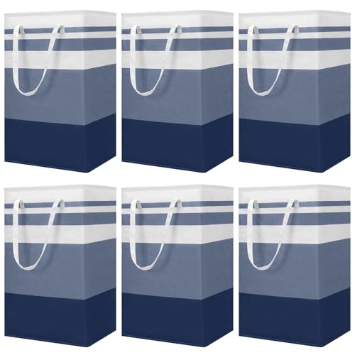 75 L Laundry Basket Large Clothes Hamper Bulk Laundry Room Organization Waterproof Collapsible Storage Hamper with Handles in Dorm