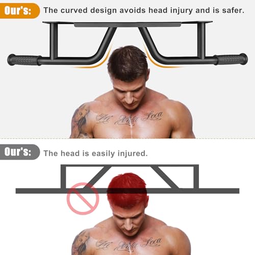 Heavy Duty Wall Mounted Doorway Pull Up Bar