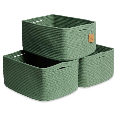 Storage Baskets 16.8" x 13" x 7.6" Bins 3