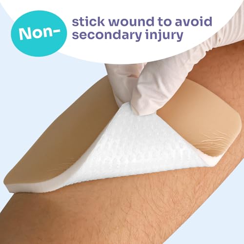 Silicone Foam Dressing Without Border