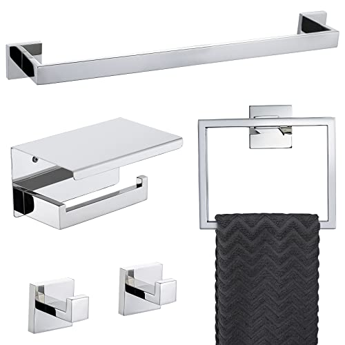 5 Pieces New Bathroom Towel Bar Set 23.6