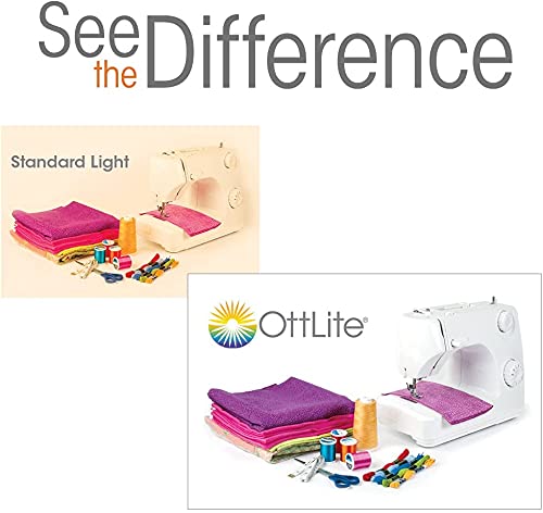 2-in-1 ClearSun LED Magnifier Light Floor and Table Lamp