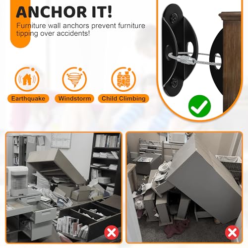 Furniture Anchors for Baby Proofing