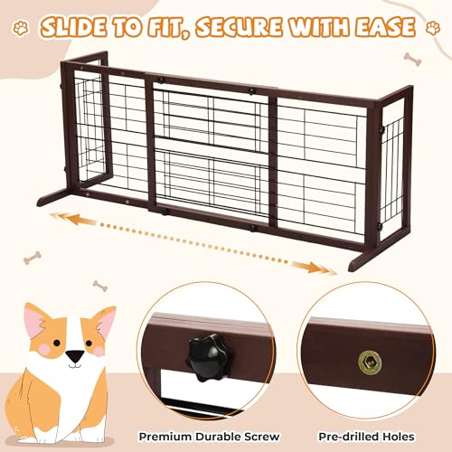 38" 71" Dog Gate Indoor