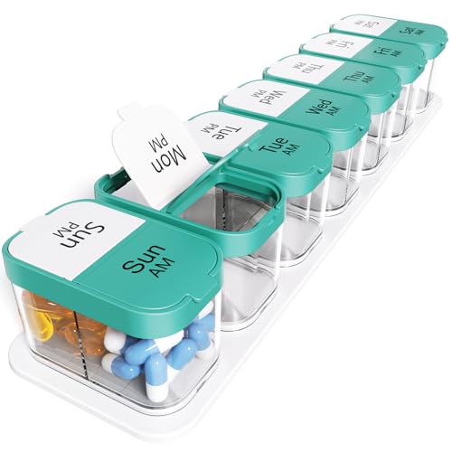 Extra Large Weekly Pill Organizer 2 Times A Day