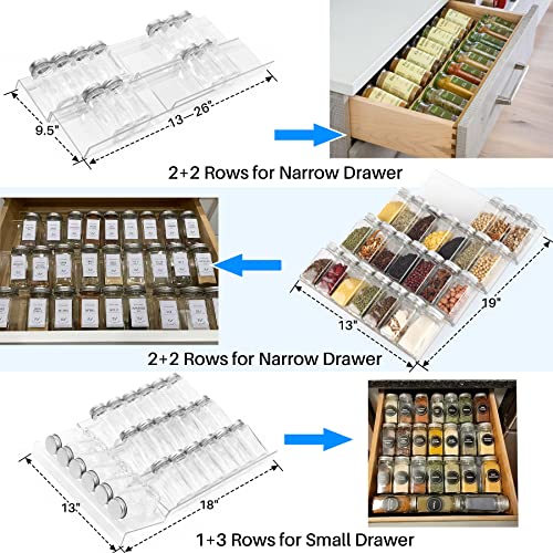 Spice Drawer Organizer