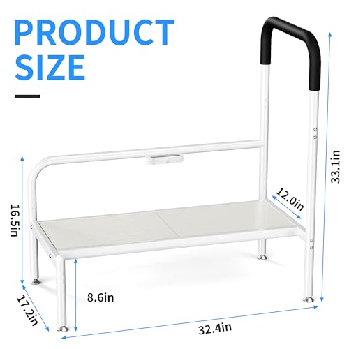 Bed Step Stool for Adults