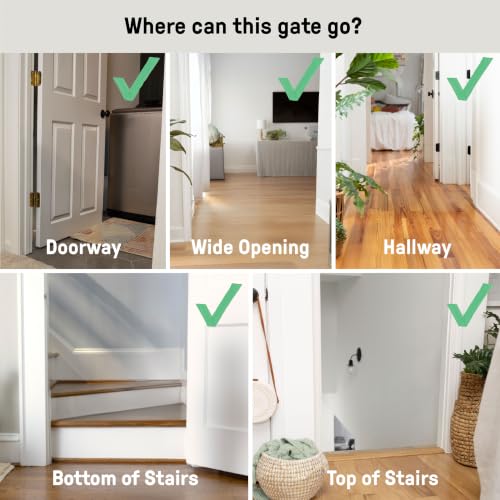 Decorative Extra Tall Baby Gate & Dog Gate