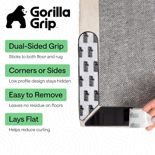 Extra Wide Dual Sided Rug Gripper Pads