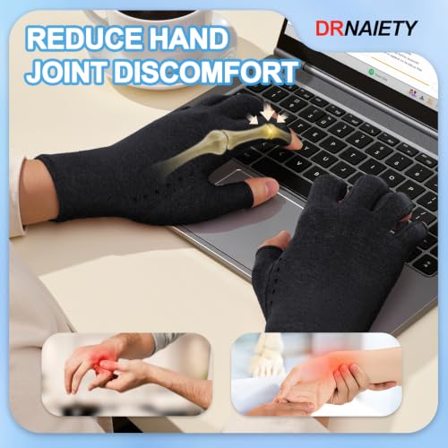 2 Pair Arthritis Compression Gloves for Hand Arthritis