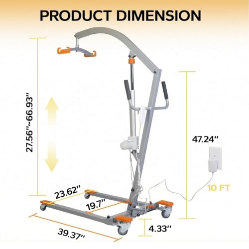 Electric Patient Lift with Sling