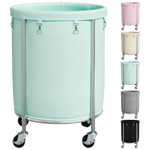 Laundry Basket with Wheels