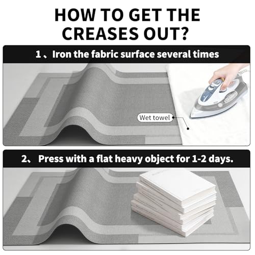 Non Slip Bath Mat Thin Bathroom Rugs Fit Under Door Quick Dry Super Absorbent Washable Bath Rug for Bathroom Floor Bathtub Shower Sink