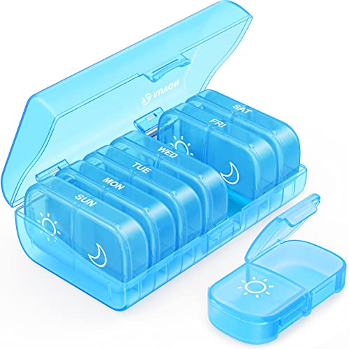 XL Weekly Pill Organizer 2 Times a Day