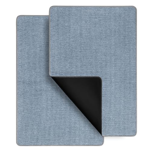Set of 2 Ultra Thin Bathroom Rugs