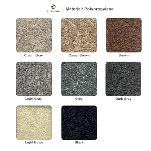 Bullnose Carpet Stair Treads Ultra Plush for Wooden Steps