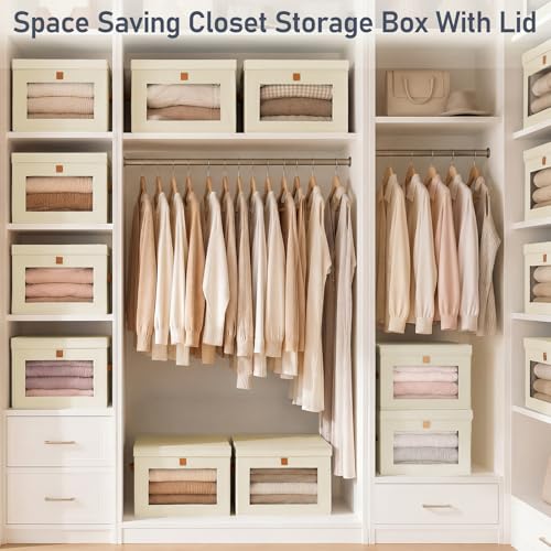 Front Opening Storage Bins with Lids